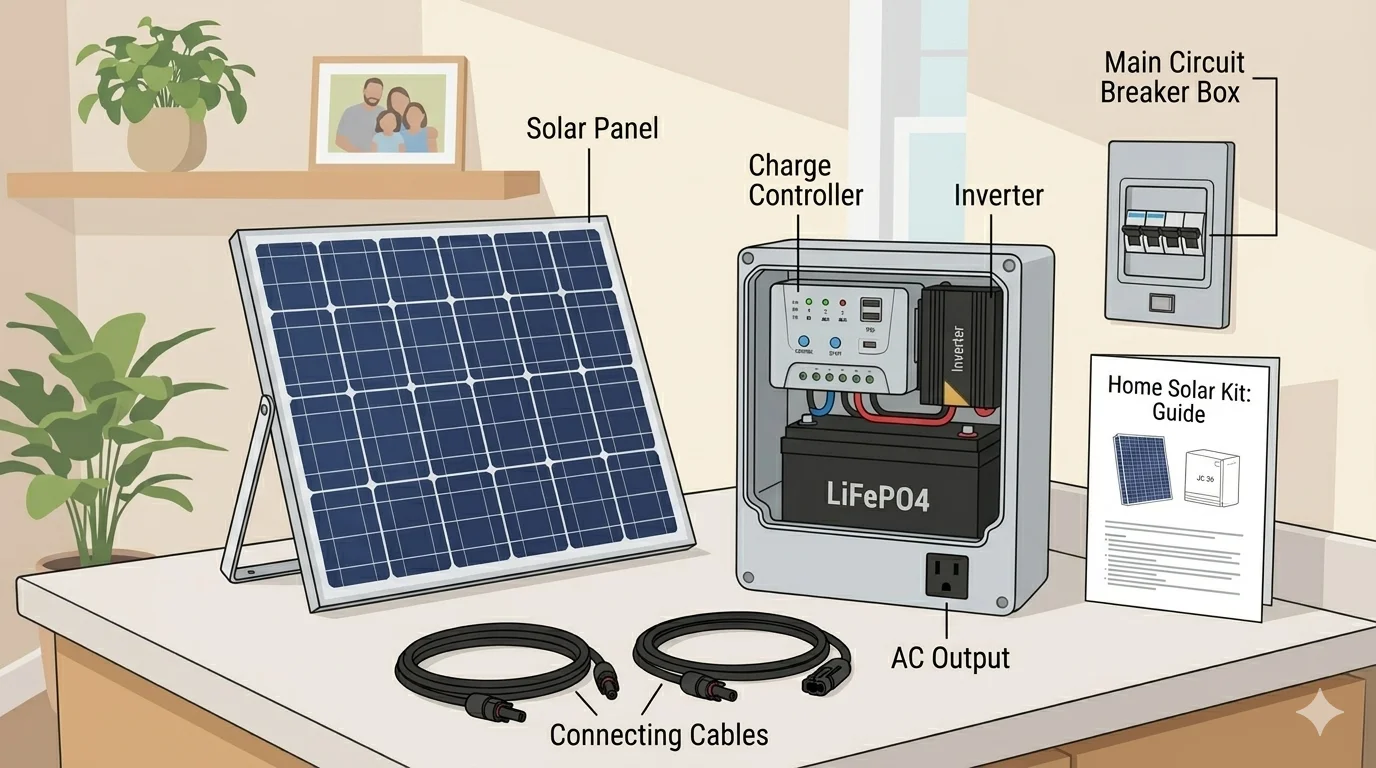You are currently viewing Off-Grid Solar Panel Kits: Made Easy with 3 Powerful Setups from Basic to Full Home Power