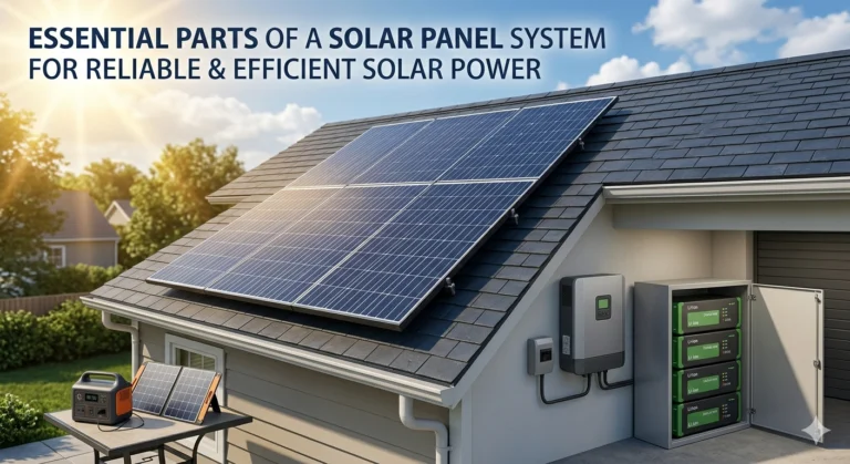 parts of a solar panel system